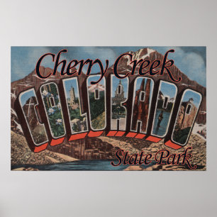 Cherry Creek delstatspark, Colorado Poster