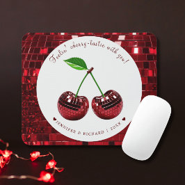 Cherry Delight Valentines Dag Mouse Pad Musmatta