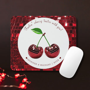 Cherry Delight Valentines Dag Mouse Pad Musmatta