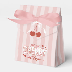 Cherry First Coquette Girls 1:a födelsedagen Presentaskar
