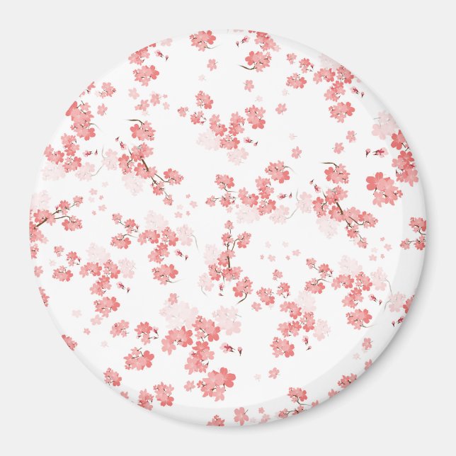 Cherry Flower 2 Magnet (Framsidan)