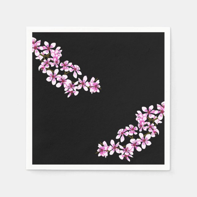 Cherry flowers pappersservett (Framsidan)