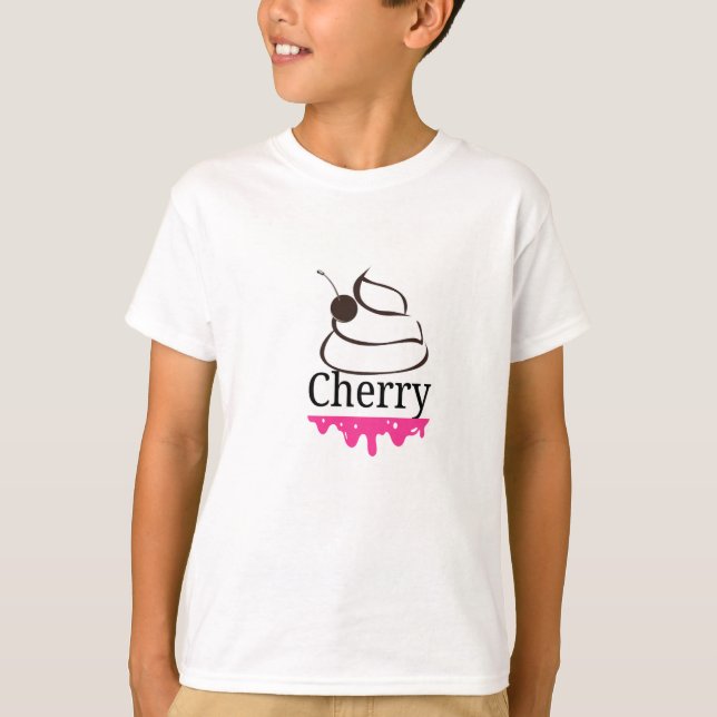 Cherry Fruit Bitas T Shirt (Framsida)