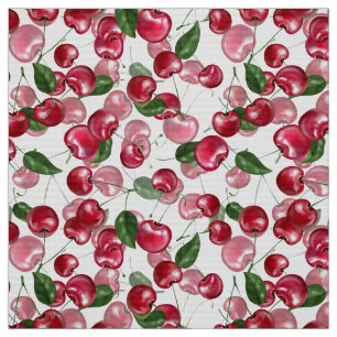 Cherry Fruit mönster Tyg