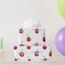 Cherry Gift Wrapping Papper Presentpapper