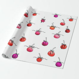 Cherry Gift Wrapping Papper Presentpapper