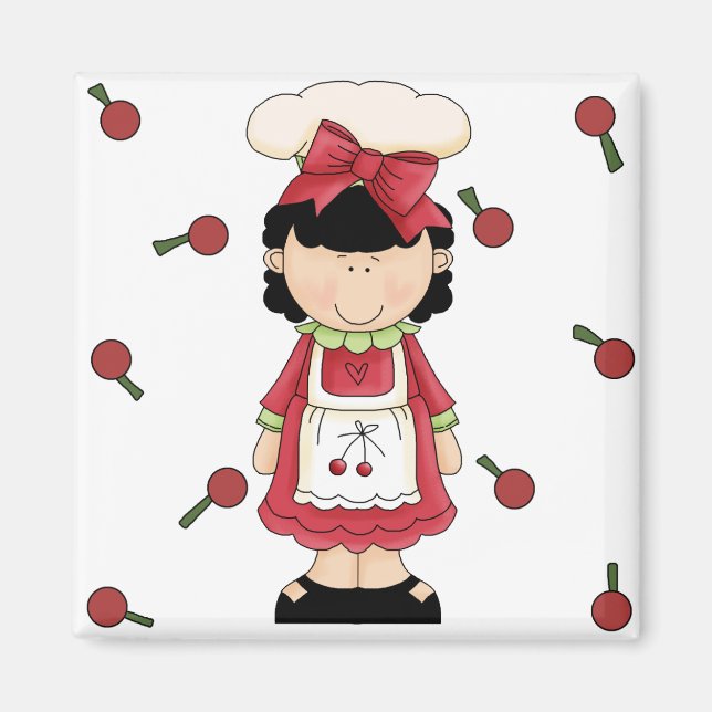 Cherry Girl Magnet (Framsidan)