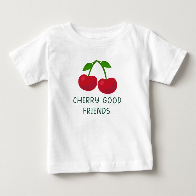 Cherry Good Friends T Shirt (Framsida)