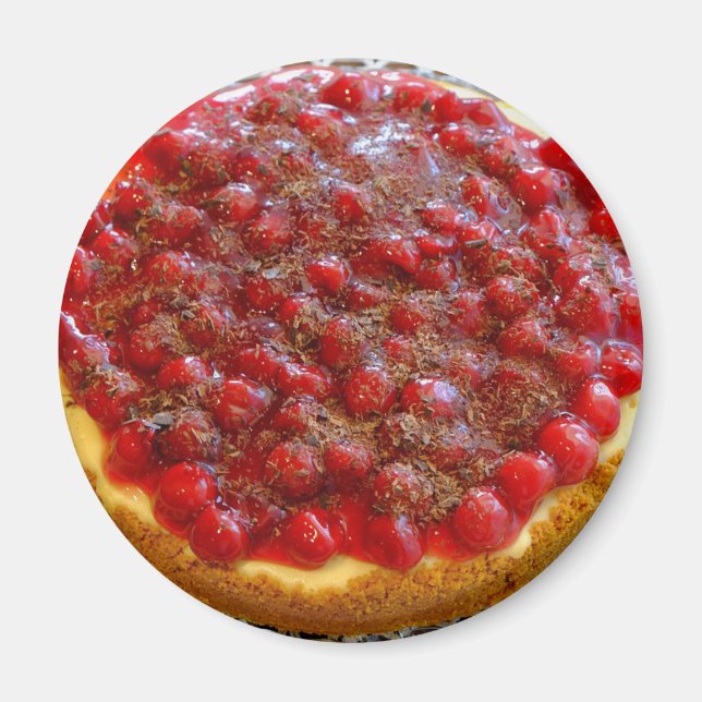 Cherry Graham Cheesecake Magnet (Framsidan)
