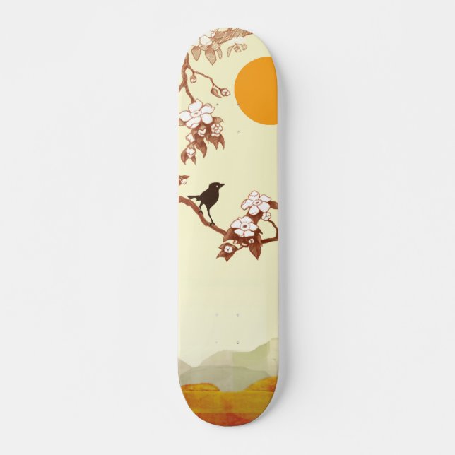 CHERRY GREN SKATEBOARD BRÄDA 20 CM (Framsida)