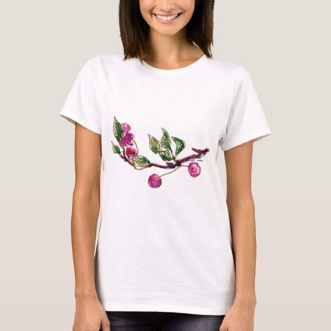 Cherry Gren Tee Shirt (Framsida)