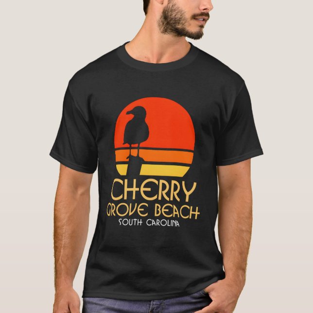 Cherry Grove Beach South Carolina T Shirt (Framsida)