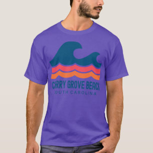 Cherry Grove Beach South olina Vintage Wave T Shirt