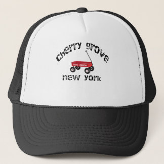 Cherry Grove Fire Island Röd Vagn New York strand Keps