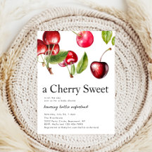 Cherry Heart Baby Shower