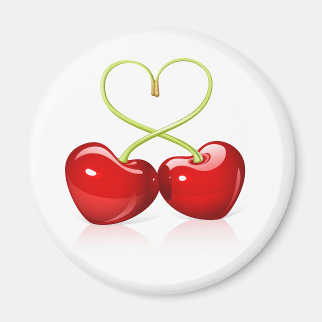 Cherry Heart Magnet (Framsidan)