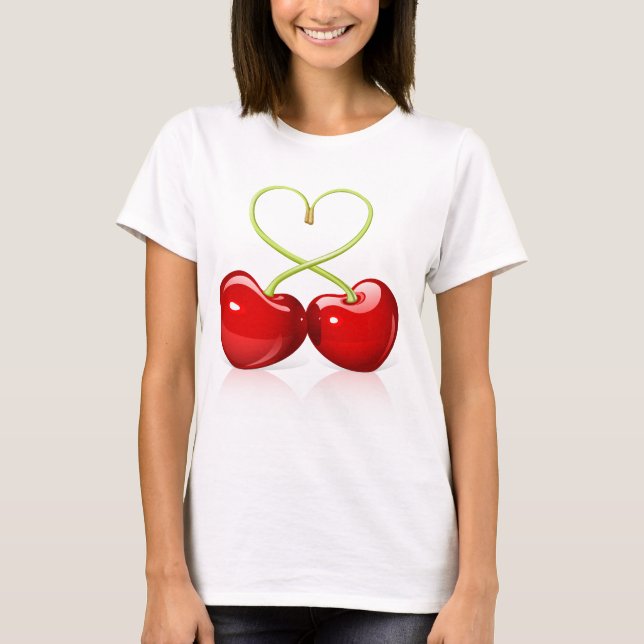 Cherry Heart T-shirt (Framsida)