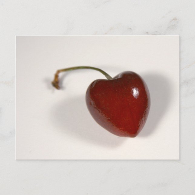 Cherry Heart-vykort Vykort (Framsida)