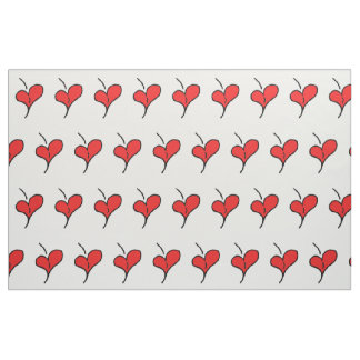 Cherry Hearts Tyg