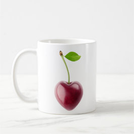 Cherry-hjärta Kaffemugg
