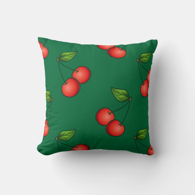 Cherry Home Decor Kudde (Framsida)