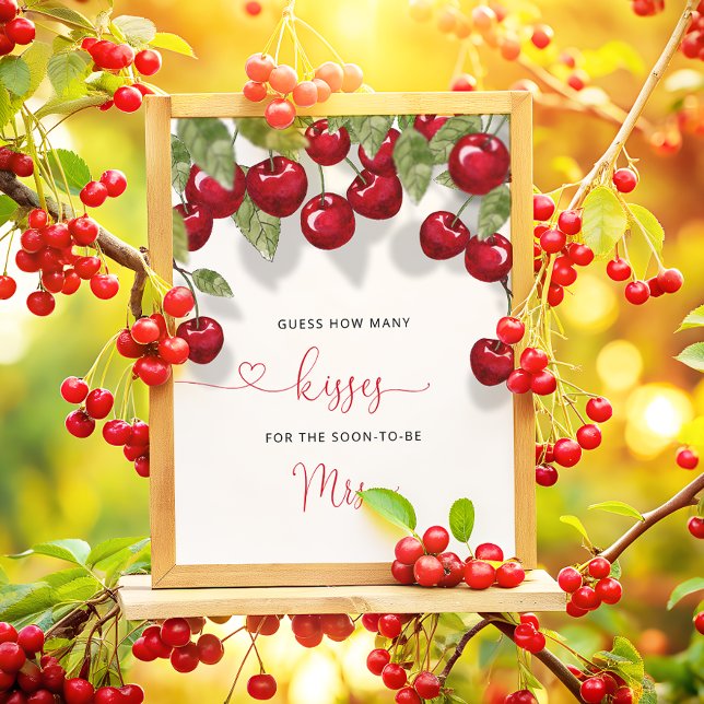 Cherry Hur många Kisses-Möhippa Poster (Skapare uppladdad)