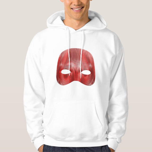 Cherry Inferno Divine Mask Hoodie (Framsida)