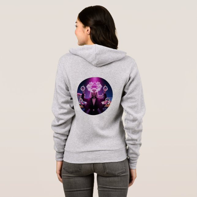 Cherry Jackpot Vegas Hoodie 🍒 🎰 T Shirt (Hel baksida)