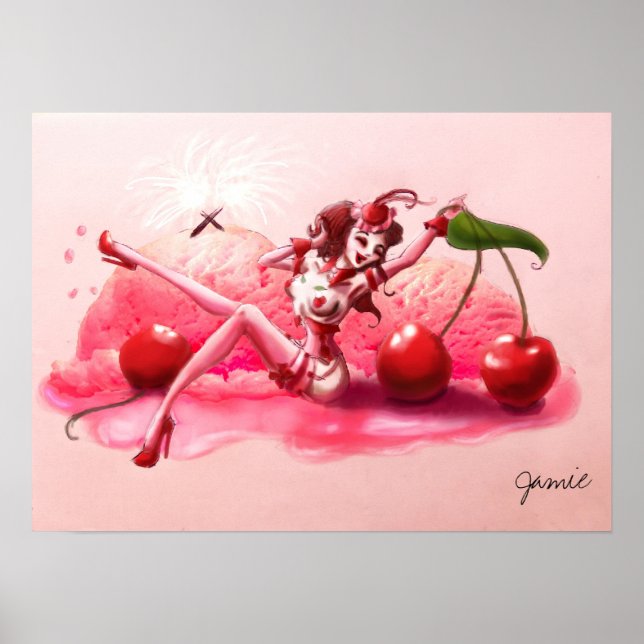 Cherry Jubilee Poster (Framsidan)