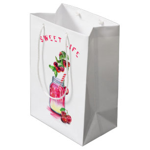 Cherry Juice Coola Drink Fruits Party Gift Bag