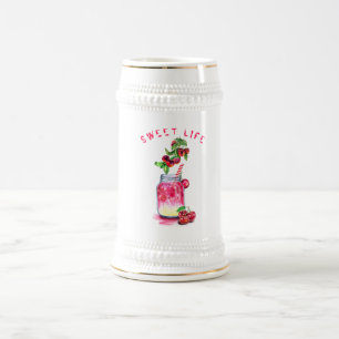 Cherry Juice Coola Drink Summer Party Beer Stein Sejdel