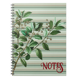 Cherry-jul - Vintage-jul Anteckningsbok