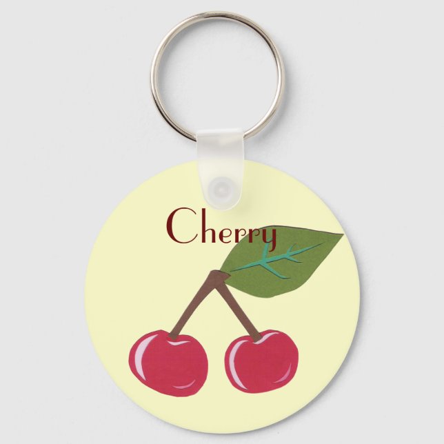Cherry Keychain Nyckelring (Framsida)