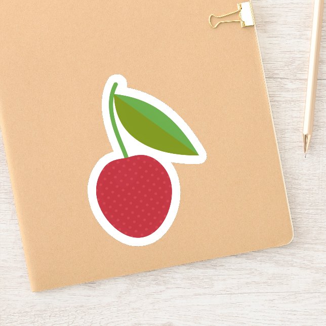 Cherry Klistermärken (Anteckningsbok)