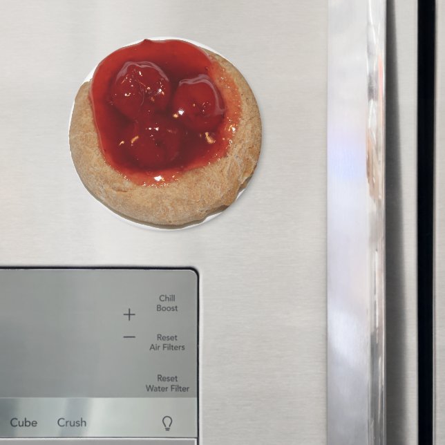 Cherry Kolache Magnet (In Situ (Fridge))