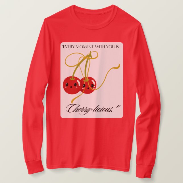 CHERRY-LISIMOUS T SHIRT (Design framsida)