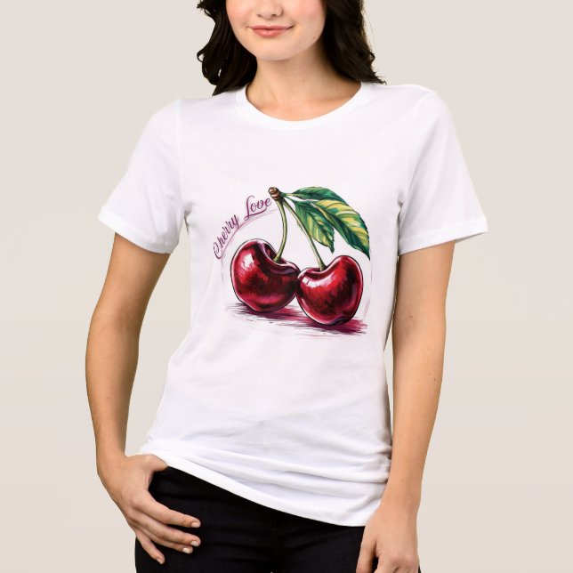Cherry Love T-Shirt (Framsida)