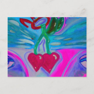 Cherry Lovetifu Vykort