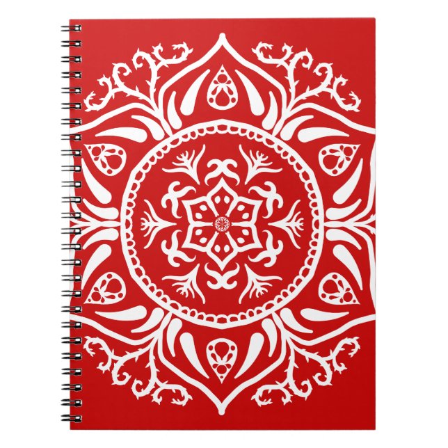 Cherry Mandala Anteckningsbok (Framsidan)