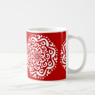 Cherry Mandala Kaffemugg