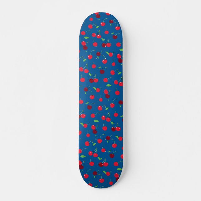 Cherry Mini Skateboard Bräda 18,5 Cm (Framsida)
