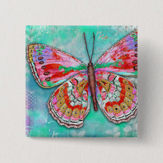 Cherry Mint Butterfly Pin Knapp