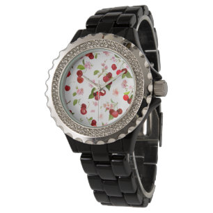 Cherry Mönster 1 Armbandsur
