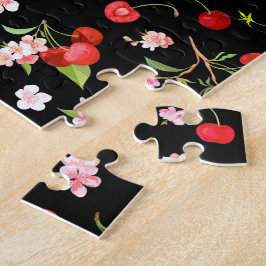 Cherry Mönster 2 Pussel