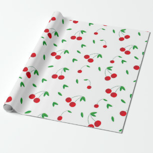 Cherry Mönster Easy Cherry Teckning Cherry Art Che Presentpapper