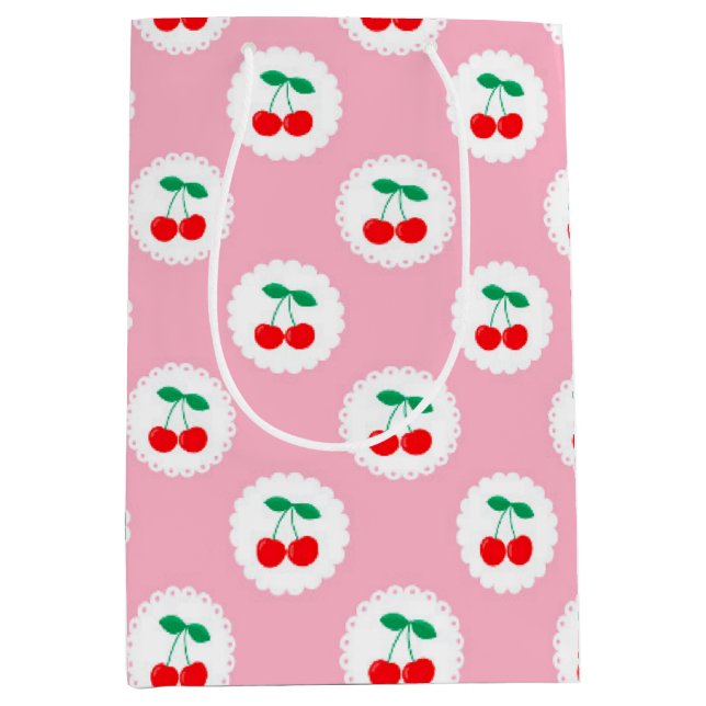 Cherry Mönster - Retro Fruit Gift & Decor (Framsidan)