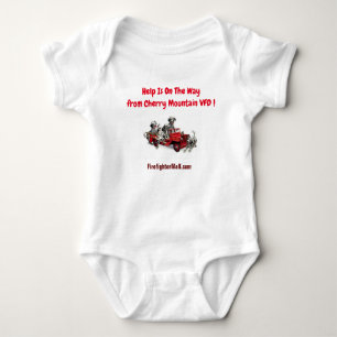 Cherry Mountain VFD Baby Bodykostym T Shirt