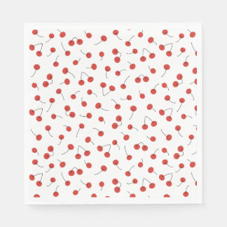 Cherry napkins pappersservett