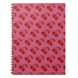 Cherry Notebook Anteckningsbok