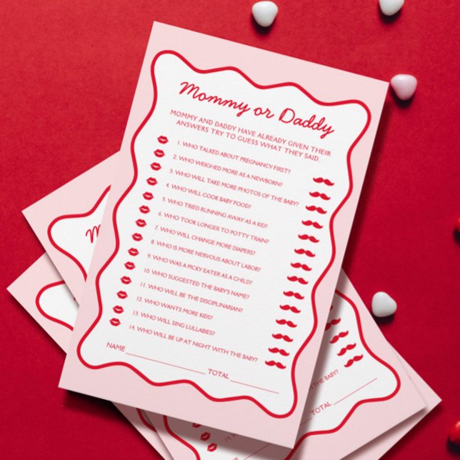 Cherry on Top Baby Shower Gissa vem som spelar (Skapare uppladdad)